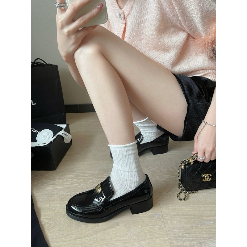 Giày loadfer da bóng khoá tim MK10 GNCM