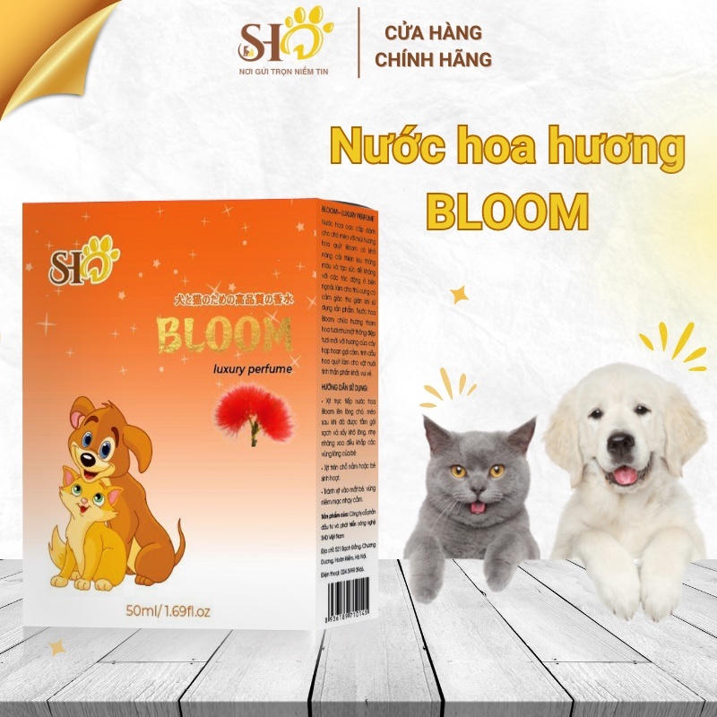 NƯỚC HOA CAO CẤP HƯƠNG HOA QUÝT - BLOOM CHÓ MÈO