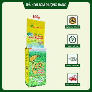 [100G] Trà nõn tôm thượng hạng Tân Cương Thái Nguyên, hương thơm tự nhiên, vị chát dịu hậu ngọt sâu, chế biến thủ công