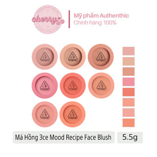 💥🍒Phấn má hồng Mood For Blossom Face Blush
