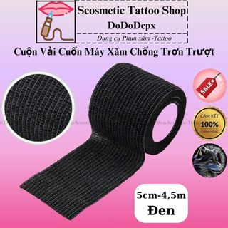 Cuộn Bọc Tay Cầm Máy Xăm , Băng Dính Quấn-Len Vải Quấn Chống Trơn Tay Cố Định Máy-Màu ngẫu nhiên