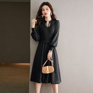 Váy Len LALADY sang chảnh mùa đông siêu xinh - Đầm len nữ thu đông
