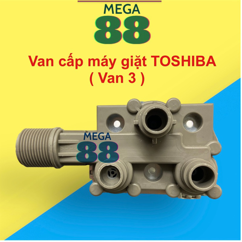 Van cấp máy giặt Toshiba 3 ngả - van cấp ba máy giặt Toshiba