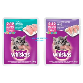 Pate Cho Mèo Con Whiskas Junior
