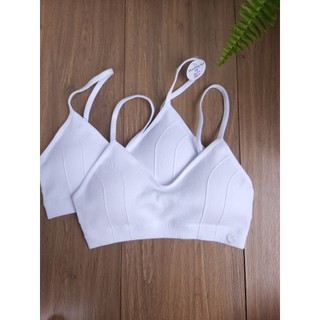 Áo bra trắng Primark áo bra tập / áo bra học sinh