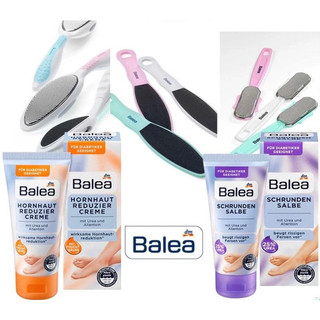 Dụng cụ chà gót chân Balea, cây chà gót chân tẩy da chết,kem dưỡng da sau chà Balea - Nội địa Đức
