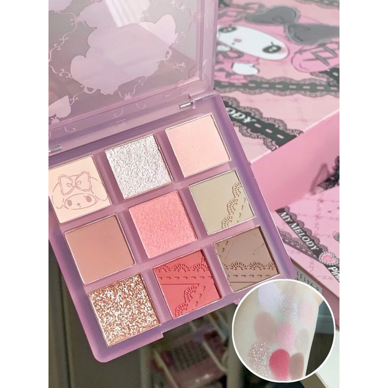 Set Makeup PINK BEAR 4 Món My Melody x Kuromi