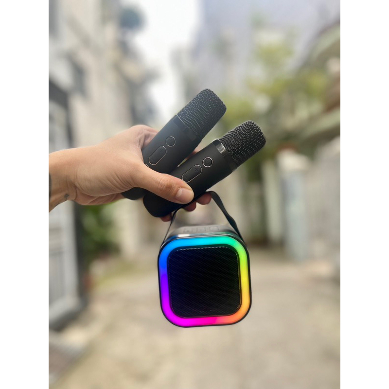 LOA BLUETOOTH MIC KINYO 2 mic không dây