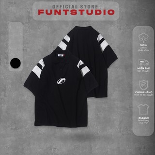 Áo polo unisex funt 2 stripe polo