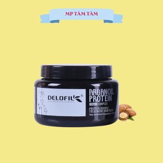 Dầu hấp tóc delofil kem hấp ủ tóc delofil phục hồi cấp ẩm dưỡng tóc chuyên sâu, hương thơm lâu hũ 500ml
