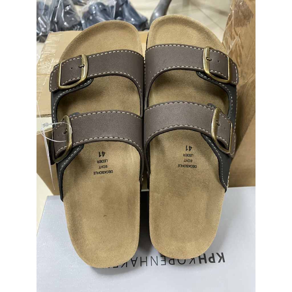 Giải phóng dép 2 khoá nam - bio đế trấu, hàng VNXK thanh lý, giá siêu shock.