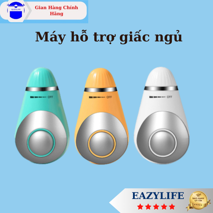 Máy hỗ trợ giấc ngủ sâu cầm tay cho người mất ngủ, Máy massage sóng não giảm stress, Máy trợ giấc ngủ mini sạc USB