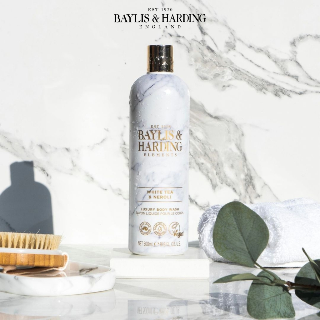 Sữa tắm cao cấp hương trà trắng và Neroli Baylis & Harding White Tea & Neroli 500ml