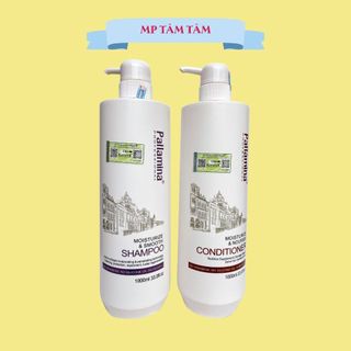 Dầu gội cặp PALLAMINA  phục hồi tóc hư tổn mềm mượt tóc 1000ml