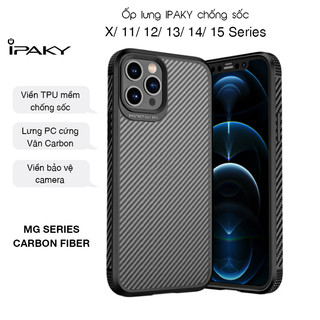 [Hỏa Tốc HCM] Ốp lưng IPAKY iPhone 15/ 15 Plus/ 15 Pro/ Max/ 14/ 13/ 12/ 11 Series/ XR/ X/ XS/ XS Max - MG SERIES