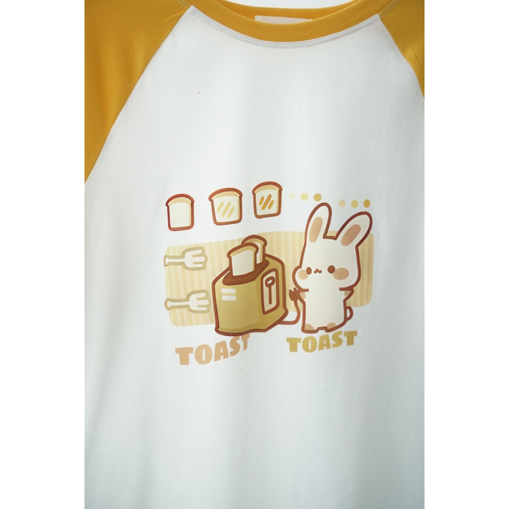 Áo thun Tay Phối Ngắn tay in hình NEONVN - áo thun nữ Chất cotton 100% tay phối màu siêu xinh