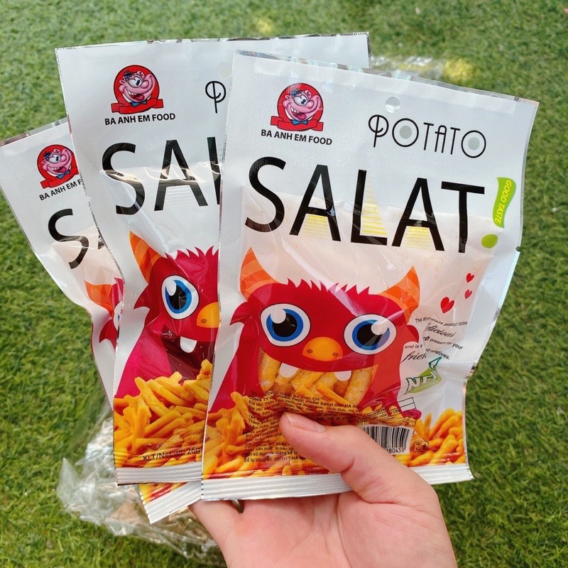 20 gói bim bim salat ăn vặt Mỏ Khoét vừa rẻ vừa ngon