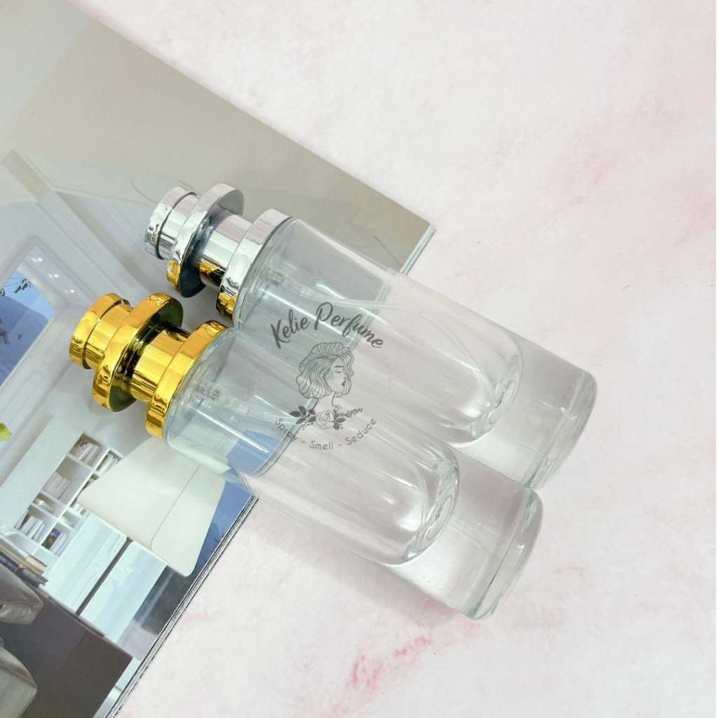 Chai chiết nước hoa 30ml thuỷ tinh kiểu Johnson dày dặn, cứng cáp, vòi xịt phun sương.