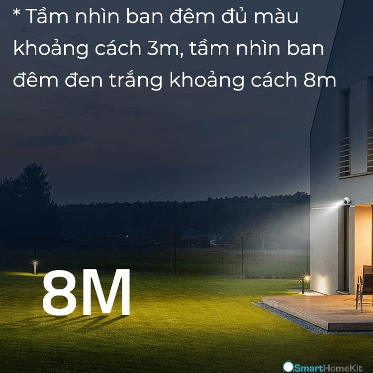 Camera ngoài trời eufy Outdoor Cam E210 - 1080pHD, đàm thoại 2 chiều, chống bụi, chống nước IP67