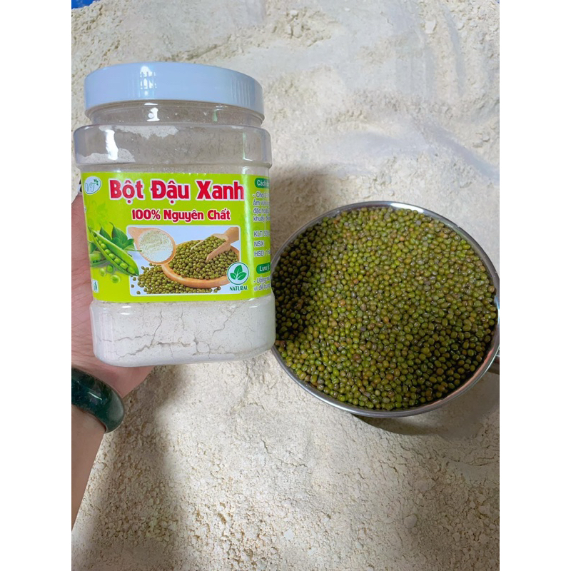Bột đậu xanh rang xay
