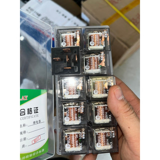 Hộp 10 rơ le 4 hoặc 5 chân 12v 24v