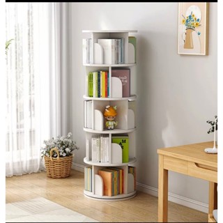 Kệ sách xoay tròn 360 độ 5 tầng đa năng KT 160x46x46 DQ HOME