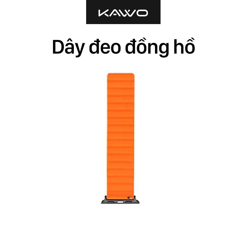 Dây đeo đồng hồ Kavvo| Chất liệu Silicon - Nam châm | Phù hợp cho đồng hồ loại 20mm, 22mm - Hàng chính hãng