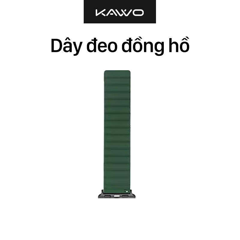 Dây đeo đồng hồ Kavvo| Chất liệu Silicon - Nam châm | Phù hợp cho đồng hồ loại 20mm, 22mm - Hàng chính hãng