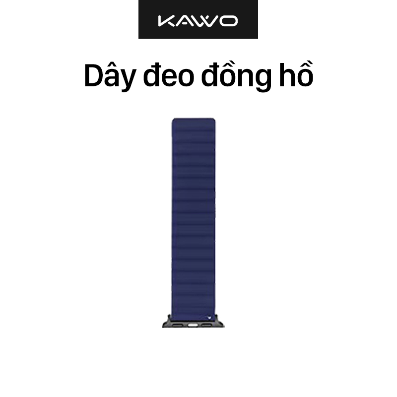 Dây đeo đồng hồ Kavvo| Chất liệu Silicon - Nam châm | Phù hợp cho đồng hồ loại 20mm, 22mm - Hàng chính hãng