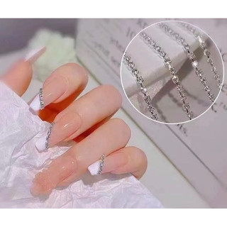 Sét dây xích đá 50cm trang trí nail