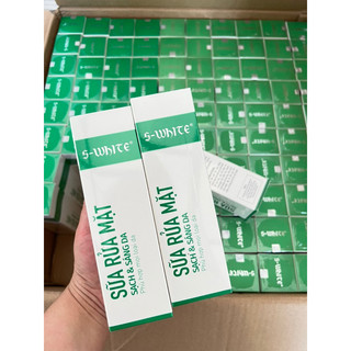 Sữa rửa mặt nha đam swhite Mới ( HSD 1-2027)
