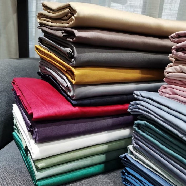 Ga gối lụa trơn hàng màu cao cấp, phẳng mịn không nhăn, thoáng mát