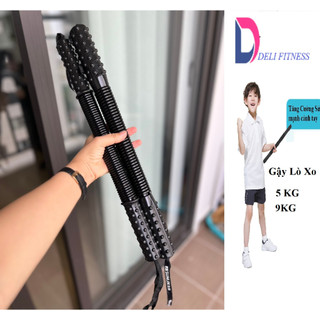  Gậy lò xo 5kg,7kg 9kg giúp tập luyện nâng cao sức khỏe cho bé thanh thiếu niên và người già muốn cải thiện sức khỏe 
