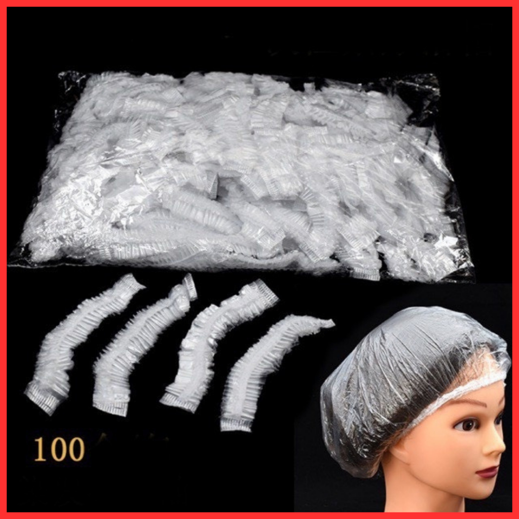 [RẺ VÔ ĐỊCH] Mũ nilon trùm đầu tóc làm hóa chất tóc