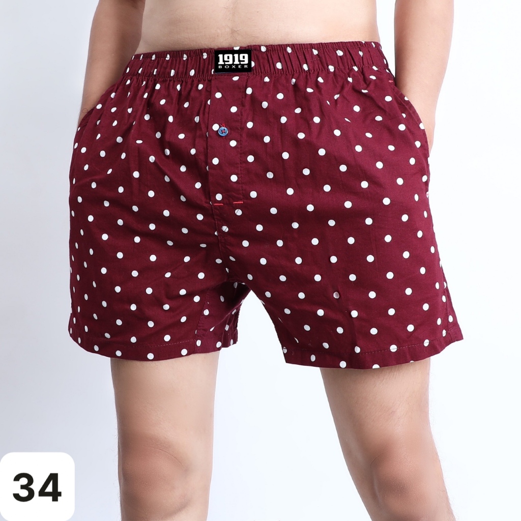 Quần đùi nam mặc nhà chất cotton 1919 Quần ngủ nam CT06