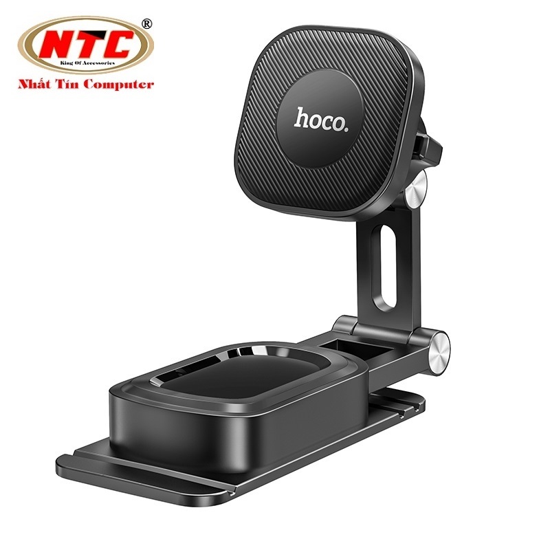 Giá đỡ điện thoại trên ô tô, xe hơi Hoco H4 Gắn trên Taplo, Mặt sau màn hình, Dùng nam châm - Hãng phân phối