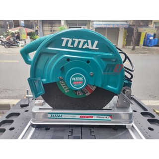 Máy Cắt Sắt Công Suất 2200W TOTAL TS223589 Tốc Độ Không Tải 3700v/p Kích thước lưỡi cắt:355mmx25,4mm