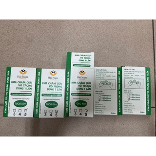 Kim Châm Cứu Các Số Gói 100kim