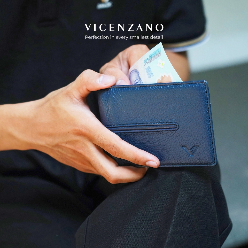 Ví Da Nam Cao Cấp Dáng Ngang Vicenzano Florence Wallet WL30004