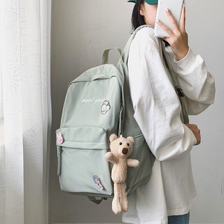 Balo đi học vải bố vừa A4 Meet you basic đơn giản