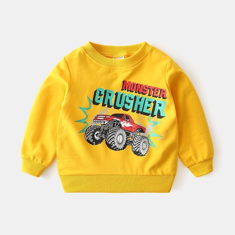 Áo nỉ bé trai SAM BABY Áo thu đông bé trai chất nỉ da cá mỏng mềm mịn phù hợp mùa thu dành cho bé từ 10-22kg