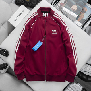  Áo Khoác Bomber Adidas Thể Thao Nam Vải Thun Nỉ Dày Co Giãn Khóa Chống Áo Khoác Bomber Adidas Thể Thao Nam 
