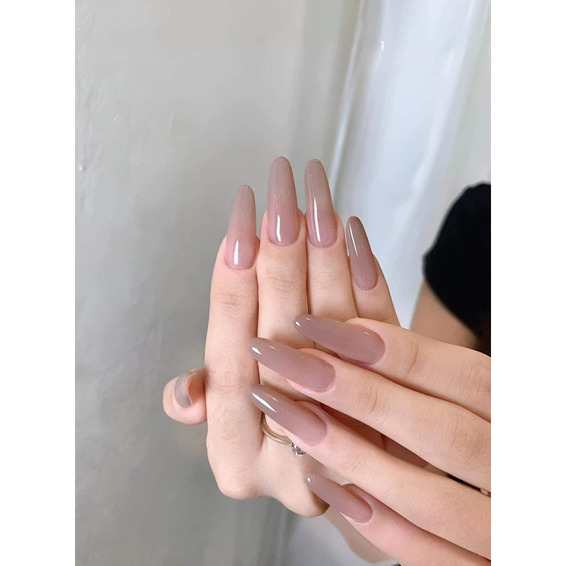 Móng Úp Tròn Dài- Móng Giả Hạt Gạo-240 móng