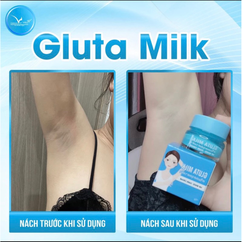 Kem thâm nách Gluta Milk Thái Lan  chính hãng