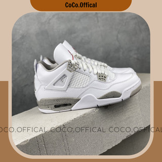 Giày sneaker jd4 oreo white grey trắng xám lai au