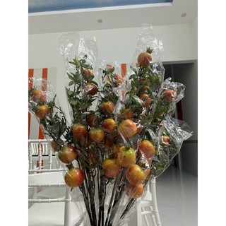 Cành lựu 7 quả cắm bình decor