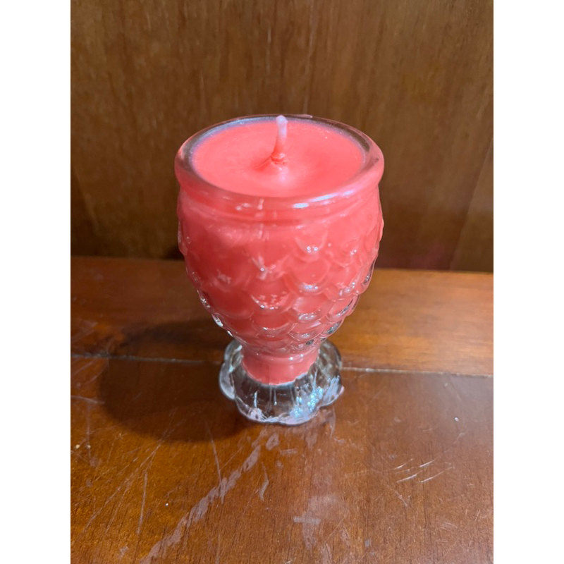 Ly đuôi cá nhỏ làm nến  Tặng kèm bấc cotton