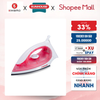 Bàn là khô Sunhouse SHD1072, bàn ủi SUNHOUSE SHD1072, công suất 1100w, núm xoay tiện dụng