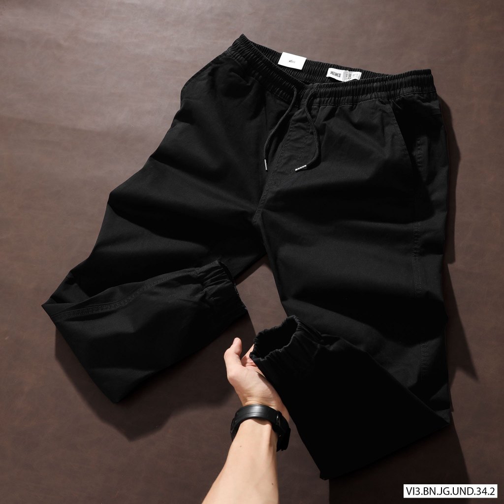 Quần Jogger Kaki Nam Trơn Underness, form Slim, chất vải kaki cao cấp, cạp chun co dãn, Hàng VNXK - JK61