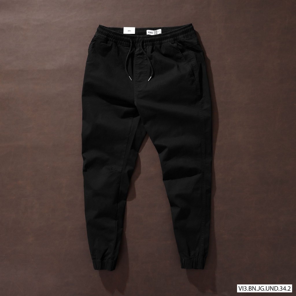 Quần Jogger Kaki Nam Trơn Underness, form Slim, chất vải kaki cao cấp, cạp chun co dãn, Hàng VNXK - JK61